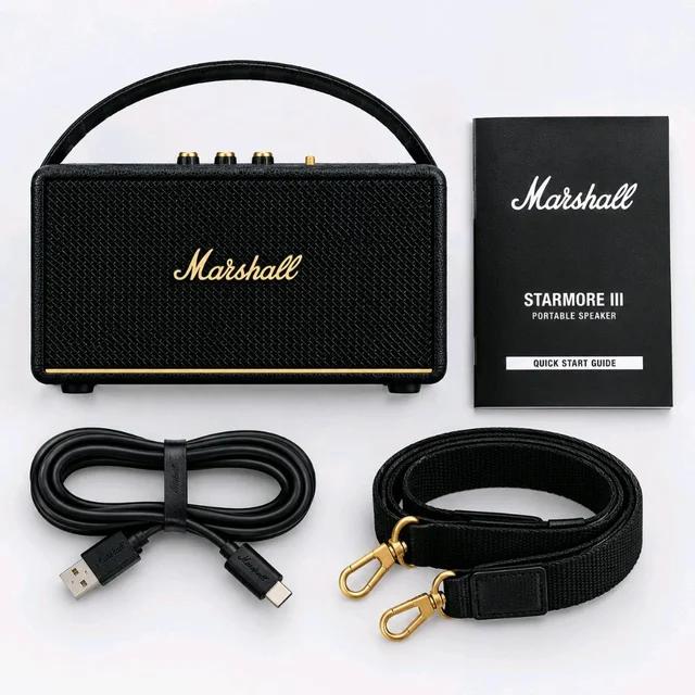 Starmore III Wireless Bluetooth Speaker – 20+ Hours Playtime, Heavy Bass, Portable Design