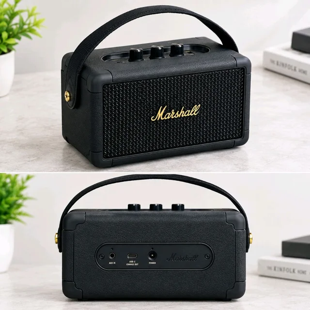 Kllburn II Wireless Bluetooth Speaker – 20+ Hours Playtime, Heavy Bass, Portable Design