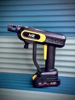 MZ Portable Battery Powered Spray Cleaner – Multi-Functional Nozzle, Dual Battery Pack (48-Min Operating Time)