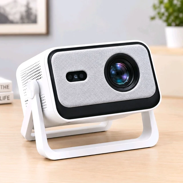 Smart LED Projector with WiFi & Wireless Screen Mirroring | HD Home Theater Projector