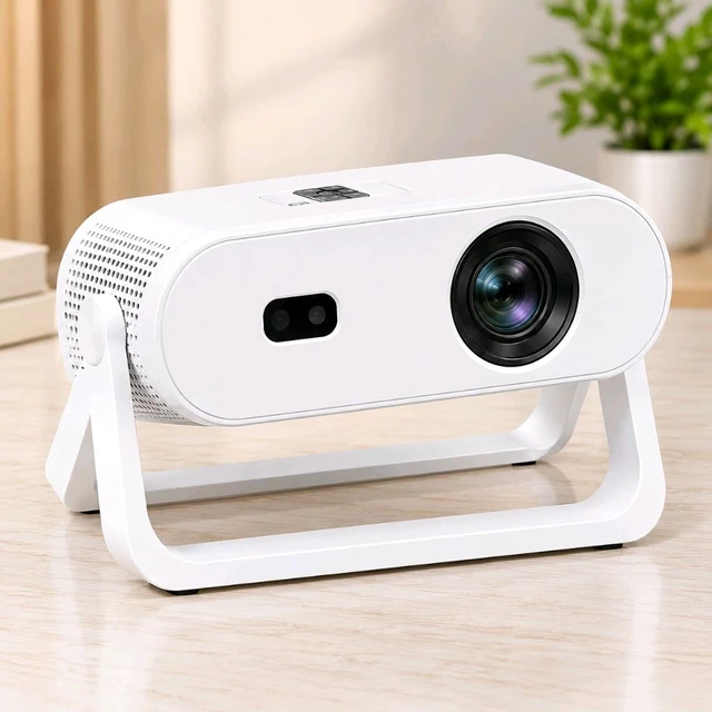Compact HY370 Wireless Smart Projector for Home & Outdoor Cinema