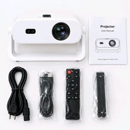 Compact HY370 Wireless Smart Projector for Home & Outdoor Cinema