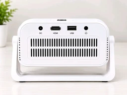 Compact HY370 Wireless Smart Projector for Home & Outdoor Cinema