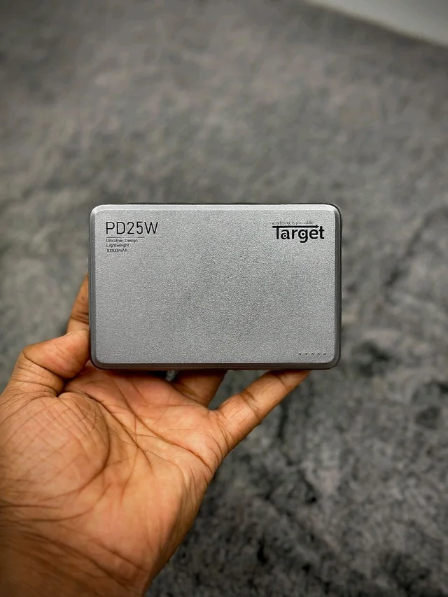 Target Ultrathin 10000mAh Wireless Power Bank with 25W Super Fast Charging PD & USB-C Output (Model: PD-105)