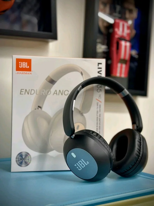 JBL Enduro ANC Wireless Headphones – Noise-Canceling Over-Ear Audio