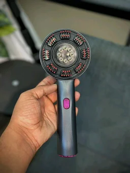 Rechargeable Phototherapy Scalp Massager Comb – Hair Care & Growth Device