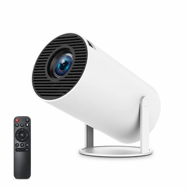 HY300 Ultra HD Projector With Auto Keystone Correction And Upto 130 Inch Screening | Android 11 With All Android App Support