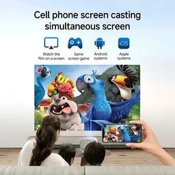 4K Full HD Android Projector | Convert Your Room Into The Cinema Hall