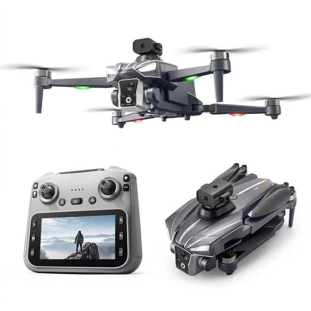 K18 Max GPS Drone With HD Camera And Inbuilt Display Remote