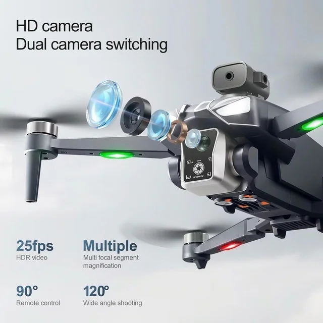 K18 Max GPS Drone With HD Camera And Inbuilt Display Remote
