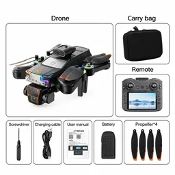 JS39P Brushless Motor Drone With Inbuilt Display Remote