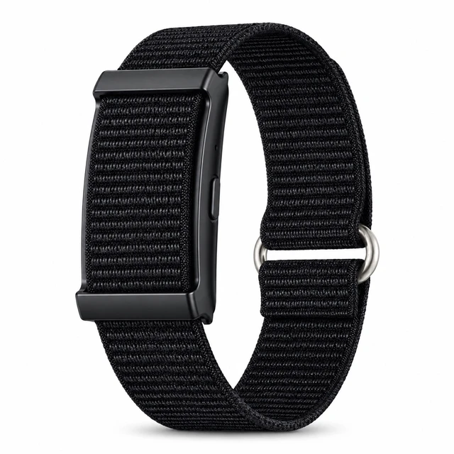 Fitness Tracker Band With Dual Smart Sensors, Calories Count, Step Count, Heart Rate, Sleep Monitoring And More With 7 Days Battery Life