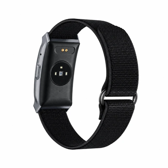 Fitness Tracker Band With Dual Smart Sensors, Calories Count, Step Count, Heart Rate, Sleep Monitoring And More With 7 Days Battery Life