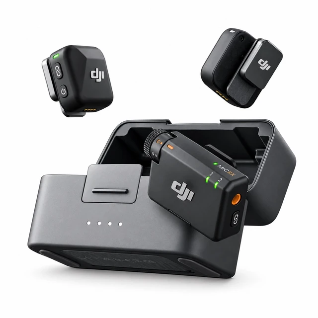 Dji Mic Mini (2 TX Mic + 1 Rx Receiver + Charging Case) 48 Hour