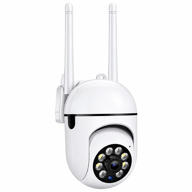HD Wifi CCTV Camera With Night Vision, Motion Detection, Two Way Communication, Live Viewing Anywhere And 360° Electronic Rotation