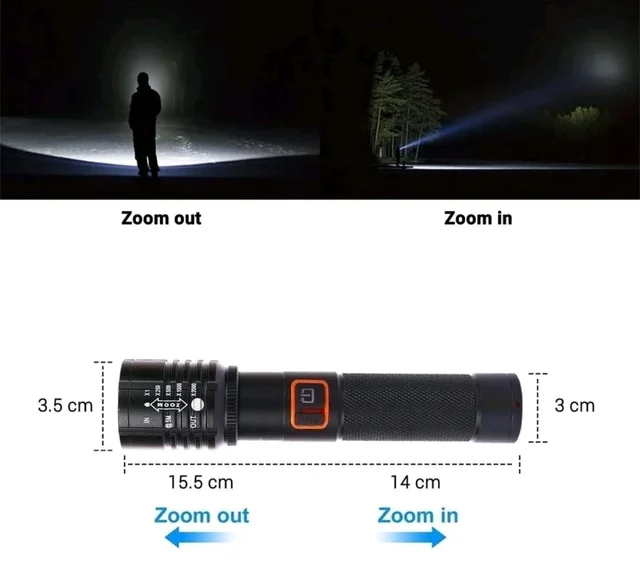 MZ 035 Flashlight 🔦 80 W