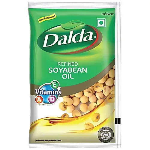 Dalda Soyabean Oil Pouch (Soyabean Tel) - 1 L