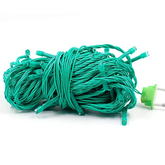 GREEN Rice Bulb Lights for Home Decoration Indoor Outdoor, 10 Metre - 10 Metre, Green