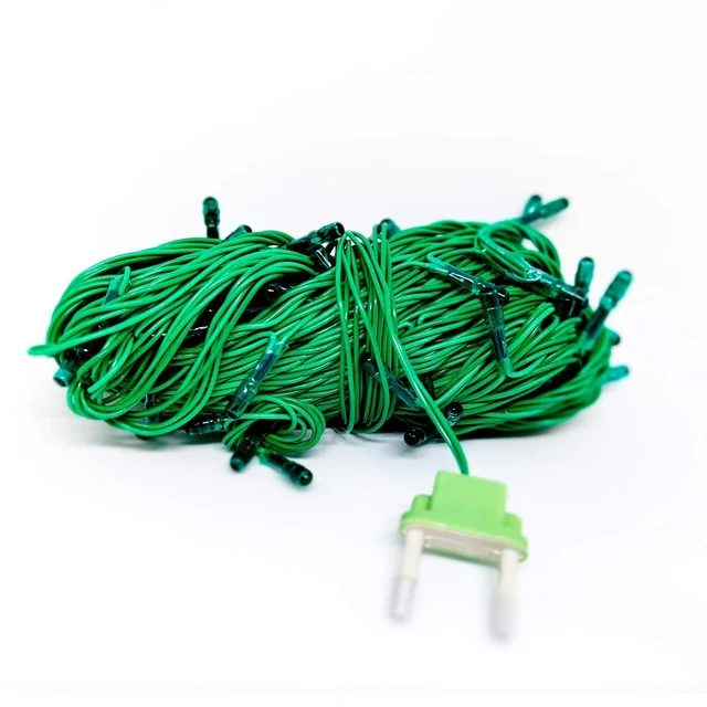 GREEN Rice Bulb Lights for Home Decoration Indoor Outdoor, 10 Metre - 10 Metre, Green