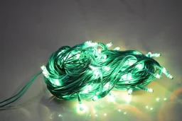 GREEN Rice Bulb Lights for Home Decoration Indoor Outdoor, 10 Metre - 10 Metre, Green
