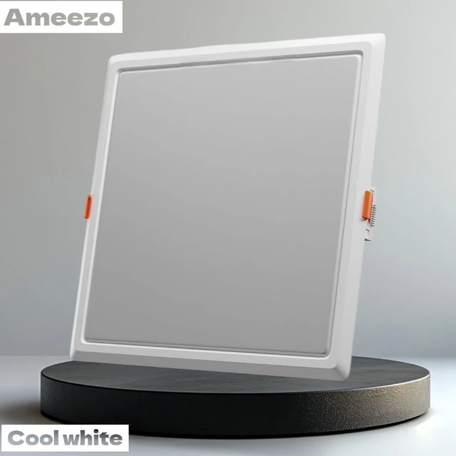 15w Panel Light |Downlight |Square |cool White|6 Inch|For False Ceiling|2yr Warranty 