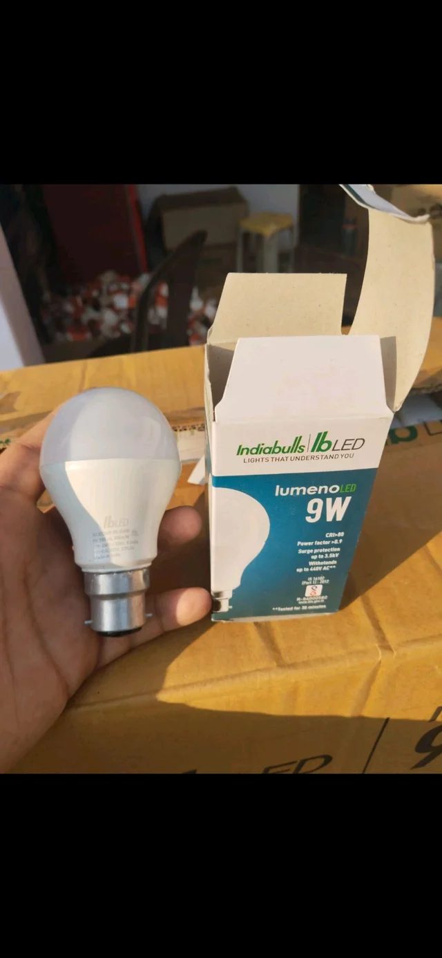 9 Watt Led Bulb|Hpf Driver Based (2yr Warranty)