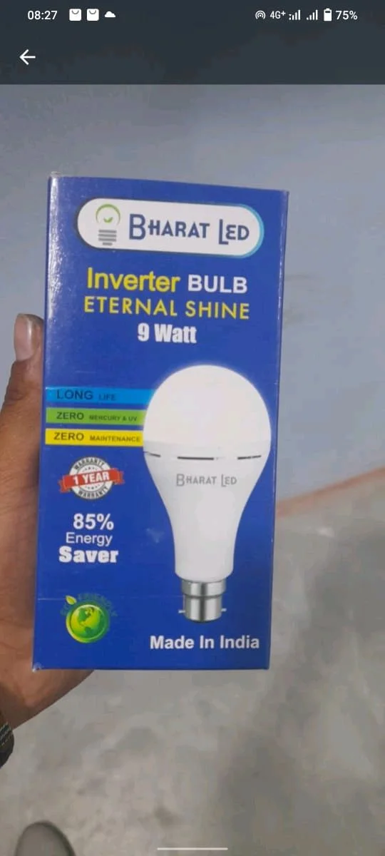 9w Ac/ Dc Rechargeable Bulb (Non Warranty)