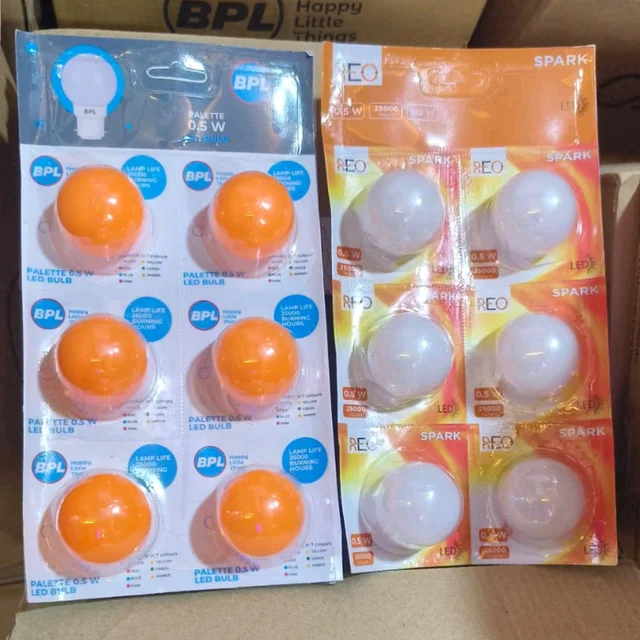 Havells Reo And Bpl  0.5w Led Bulb (1yr Gurantee)