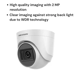 HIKVISION Hikvision Eco HD Dome Camera 2MP - ECO, 2MP