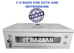 NPTECH 2U DVR & Networking RACK WALL MOUNT - FIXED, 1 Pcs