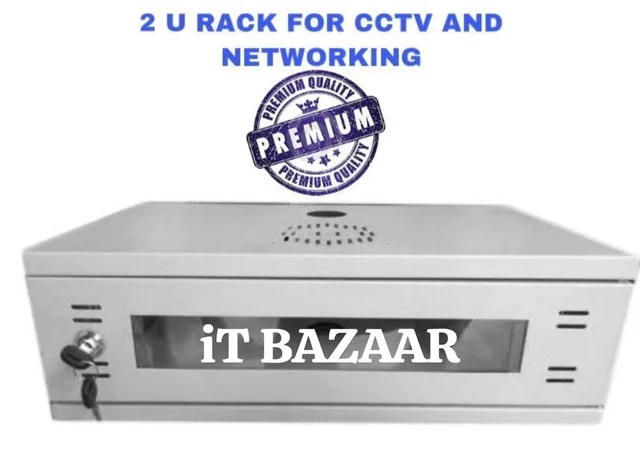 NPTECH 2U DVR & Networking RACK WALL MOUNT - FIXED, 1 Pcs