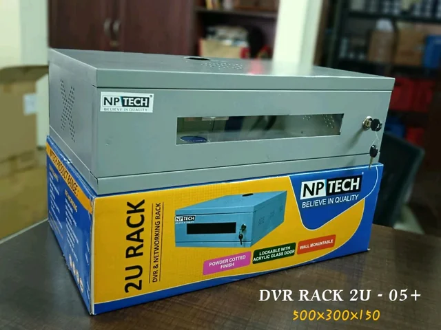 NPTECH 2U DVR & Networking RACK WALL MOUNT - FIXED, 1 Pcs