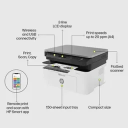 HP MFP M1188W WIFI LASER PRINTER - LASERJET, MULTIFUNCTION, BLACK