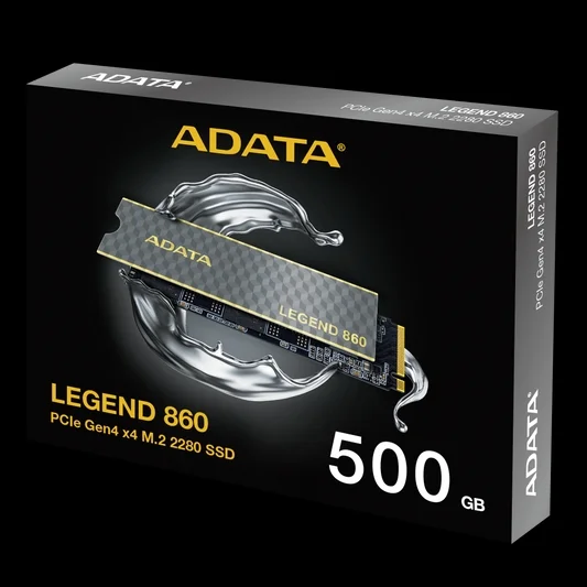 ADATA SSD NVME 500GB LEGEND 860 Gen4 - 500GB, NVME SSD, LEGEND 860