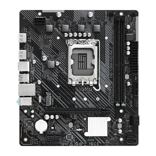 ASROCK H610M DDR4 H2/M.2 MOTHERBOARD -12th/13th/14th - H610, 12th/13th/14th