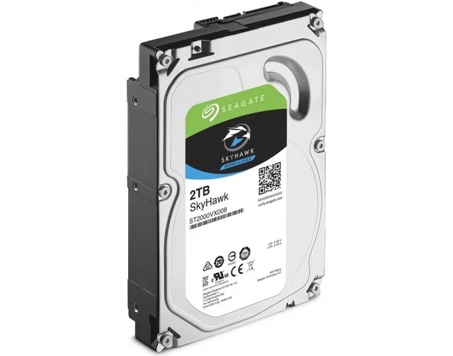 SEAGATE SATA Surveillance HARD DISK - 2TB, SKYHAWK