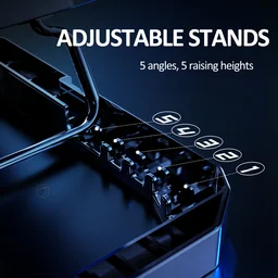 Techie 2 Fan Laptop Cooling Pad With Mobile Stand - TCP-IIM, TECHIE
