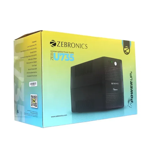 ZEBRONICS UPS U735 POWERUP - ZEBRONICS, 600va
