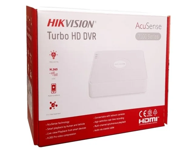 HIKVISION DVR REGULAR - 8 CHANNEL, 2MP