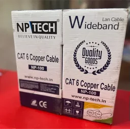 NPTECH CAT6 COPPER 100Y LAN CABLE - COPPER, NPTECH, 100Y
