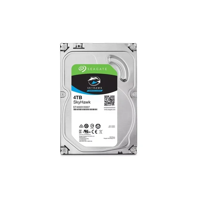 SEAGATE SATA Surveillance HARD DISK - 4TB, SKYHAWK