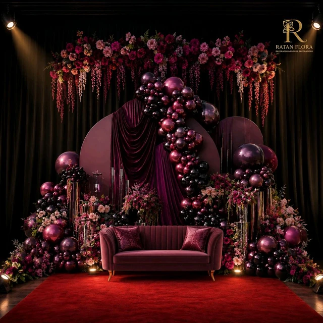 Elegant Balloons Decoration 