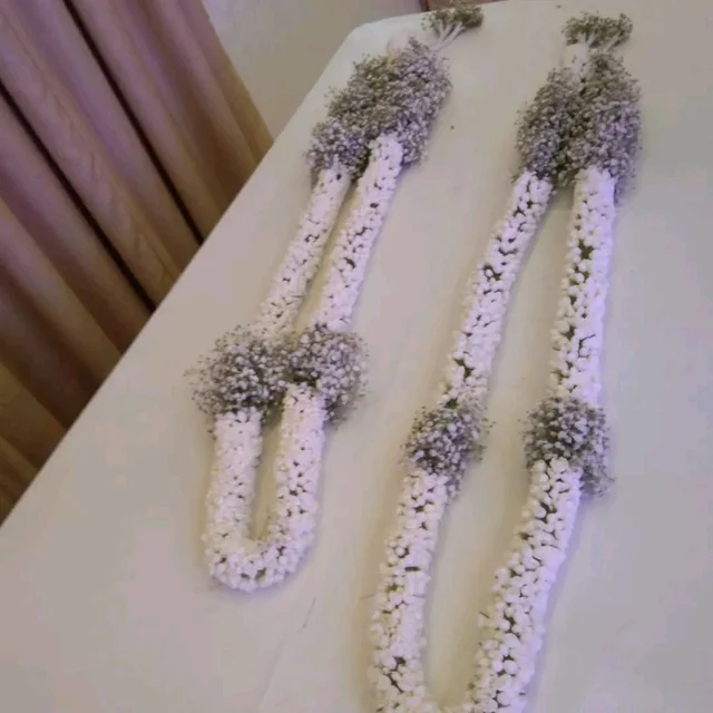 White Tagar Varmala (02 Pic) 