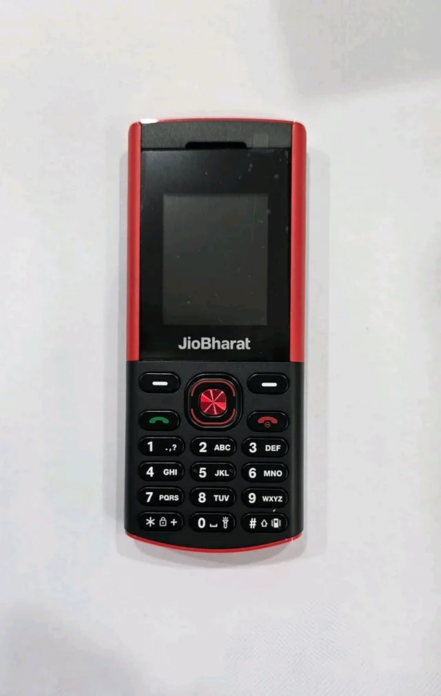 Jio Bharat Karbonn K2 Locked with Jio Only - Black Red