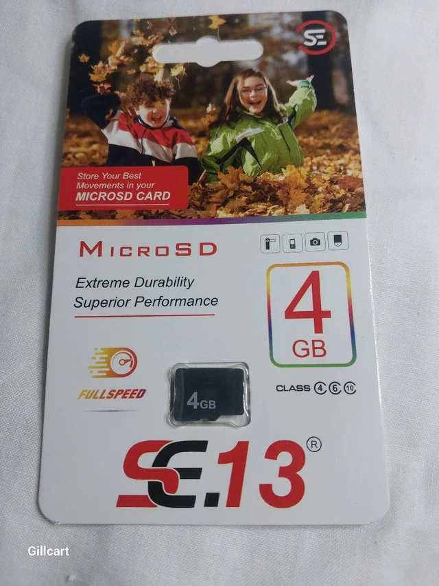 SE.13 4GB SD Card 