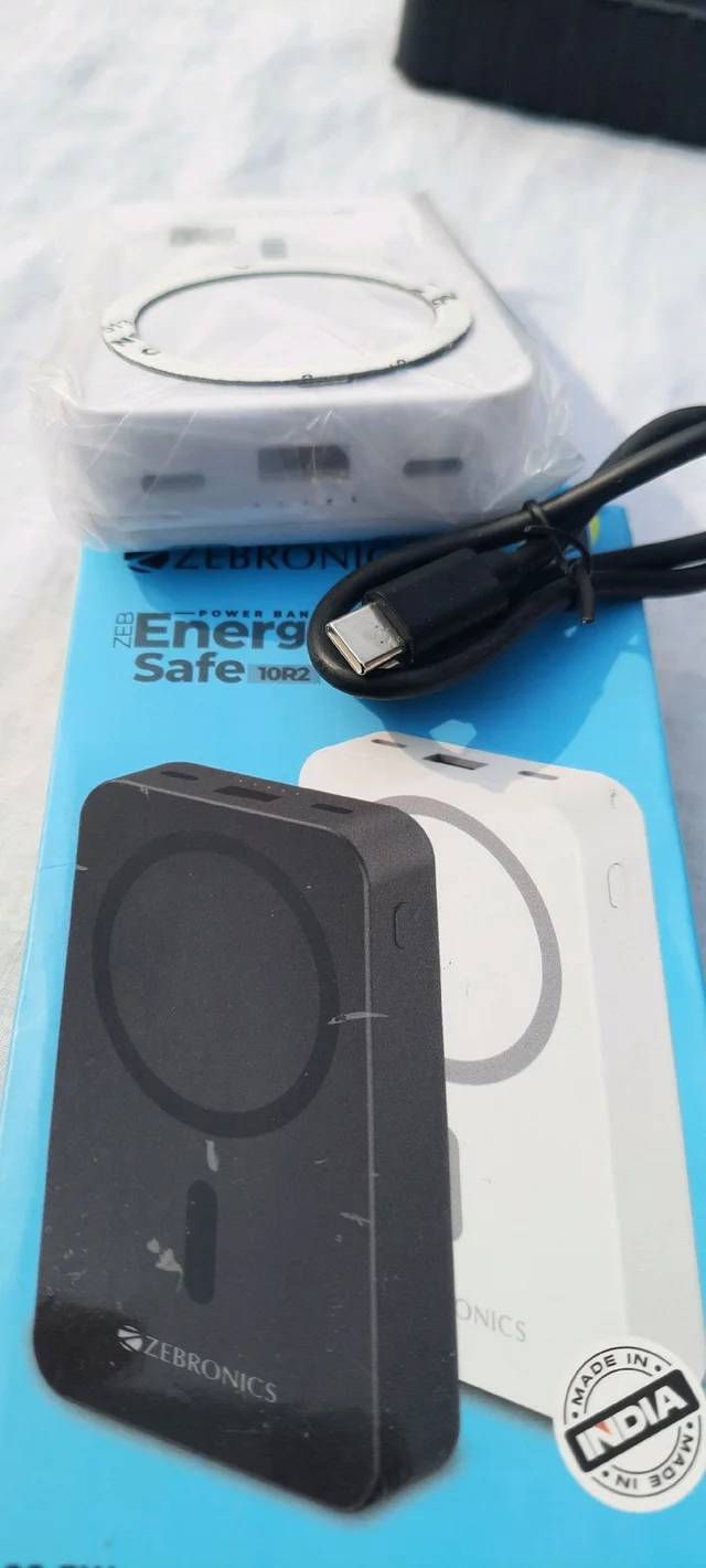 Zebronics Energi Safe 10R2 22.5 Watt 10000mAh Powerbank