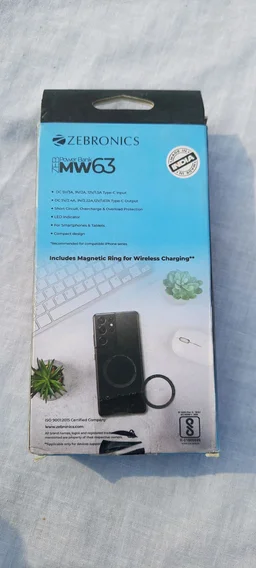 Zebronics Zeb MW63 Wireless Powerbank
