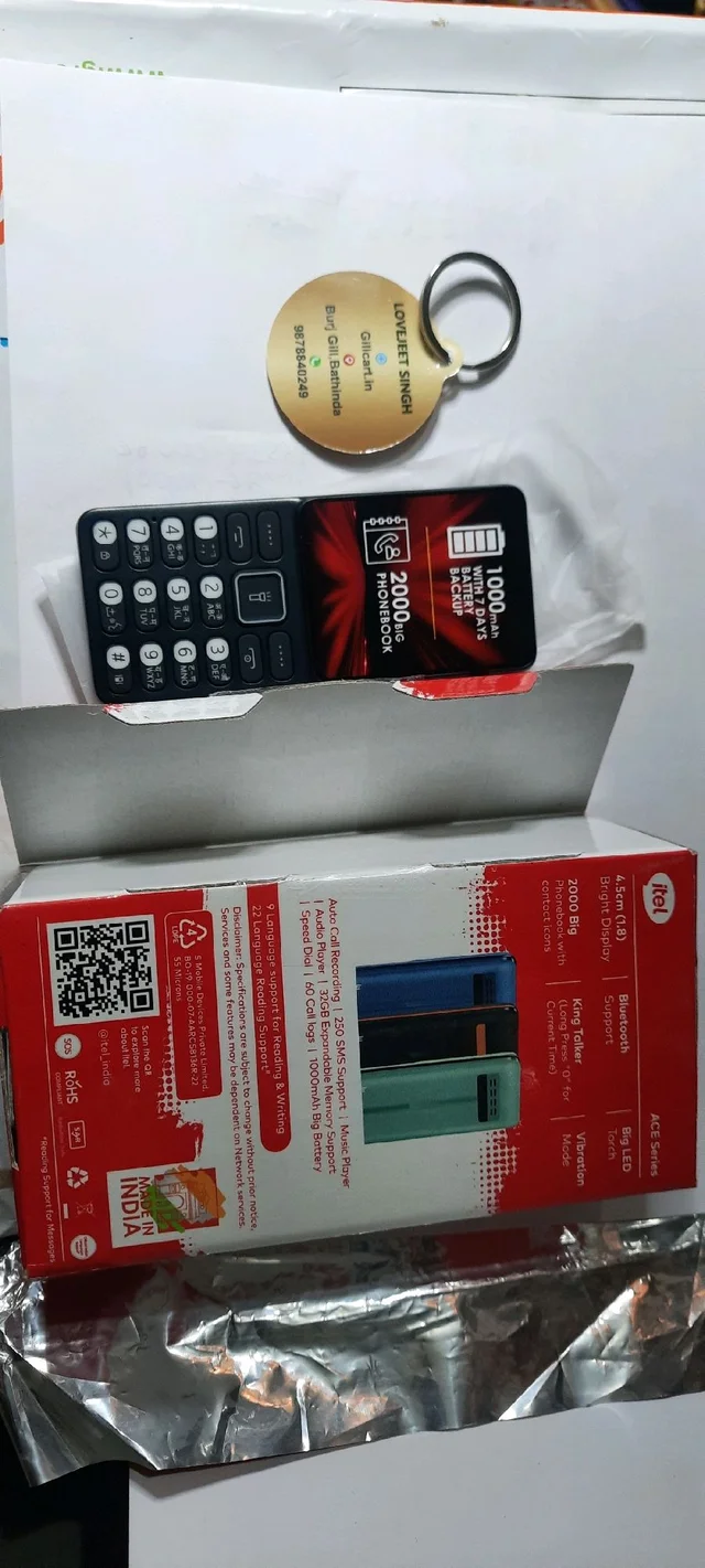 Itel ACE 2 smart / charger Not Included