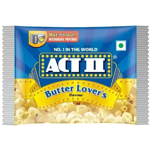 Act ii Act 2 Butter Lover Microwave Popcorn - 33gm