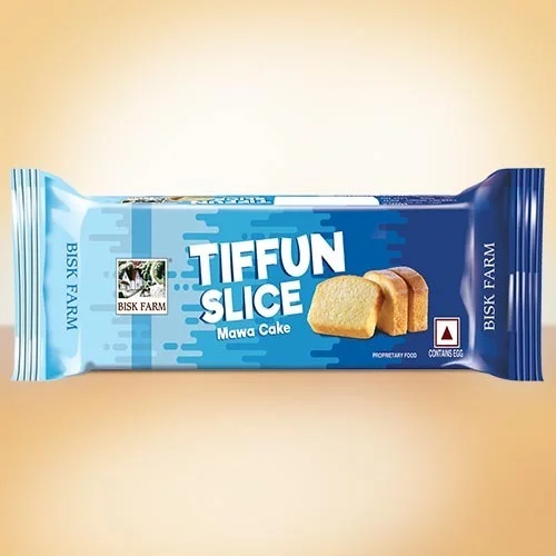Biskfarm Tiffin Slice Mawa Cake - 70 g